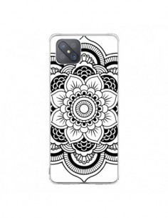 Coque Oppo Reno4 Z 5G Mandala Noir Azteque - Nico
