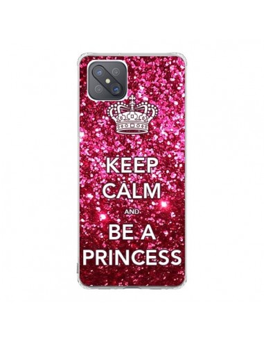 Coque Oppo Reno4 Z 5G Keep Calm and Be A Princess - Nico