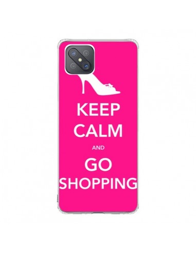 Coque Oppo Reno4 Z 5G Keep Calm and Go Shopping - Nico