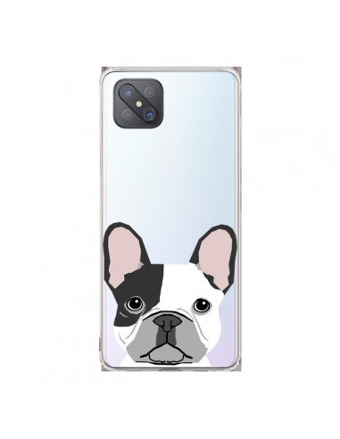 Coque Oppo Reno4 Z 5G Bulldog Français Chien Transparente - Pet Friendly