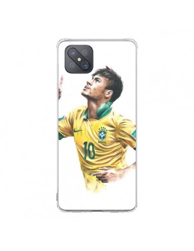 Coque Oppo Reno4 Z 5G Neymar Footballer - Percy