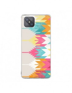 Coque Oppo Reno4 Z 5G Azteque Aztec Tribal Pura Vida -...