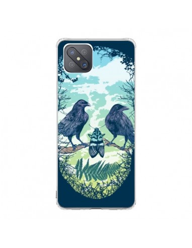 Coque Oppo Reno4 Z 5G Tête de Mort Nature - Rachel Caldwell