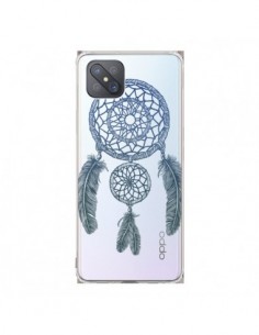 Coque Oppo Reno4 Z 5G Attrape-rêves Double Transparente -...