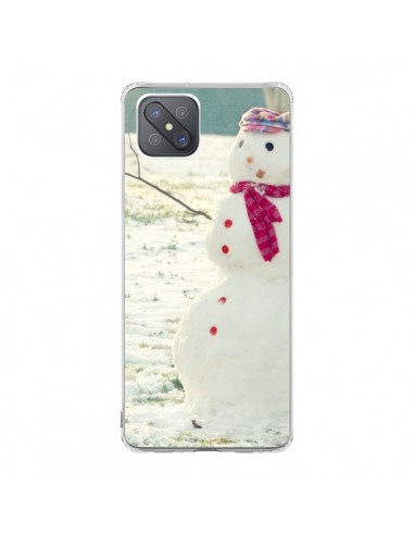 Coque Oppo Reno4 Z 5G Bonhomme de Neige - R Delean