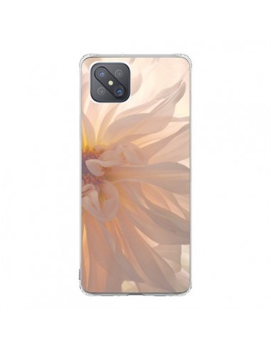 Coque Oppo Reno4 Z 5G Fleurs Rose - R Delean