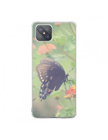 Coque Oppo Reno4 Z 5G Papillon Butterfly - R Delean