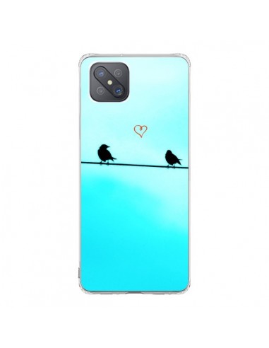 Coque Oppo Reno4 Z 5G Oiseaux Birds Amour Love - R Delean