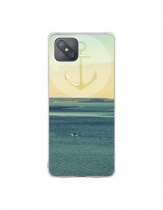 Coque Oppo Reno4 Z 5G Ancre Navire Bateau Summer Beach...