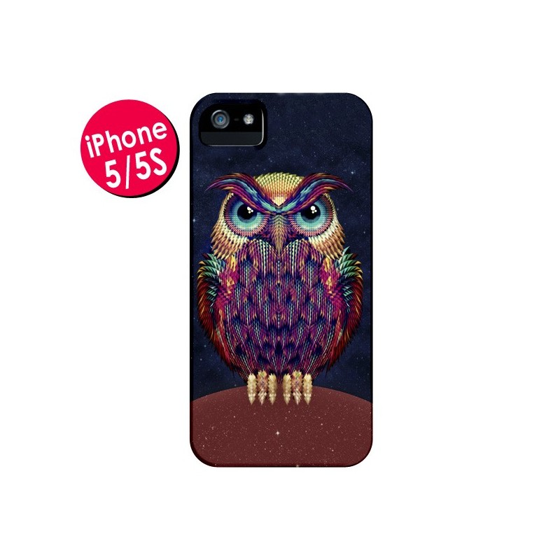 Coque Chouette Owl pour iPhone 5 et 5S - Ali Gulec