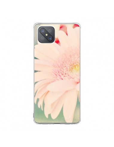 Coque Oppo Reno4 Z 5G Fleurs Roses magnifique - R Delean