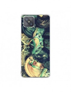 Coque Oppo Reno4 Z 5G Manege Enfant Carrousel Chevaux - R...