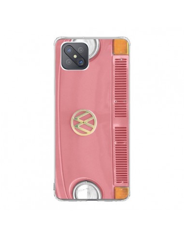 Coque Oppo Reno4 Z 5G Groovy Van Hippie VW Rose - R Delean