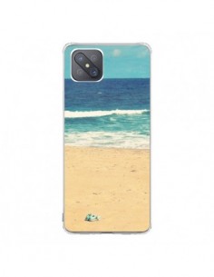 Coque Oppo Reno4 Z 5G Mer Ocean Sable Plage Paysage - R...