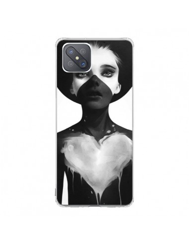 Coque Oppo Reno4 Z 5G Fille Coeur Hold On - Ruben Ireland