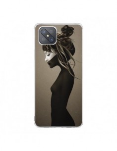 Coque Oppo Reno4 Z 5G Fille Pensive - Ruben Ireland
