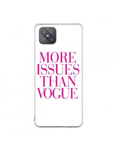 Coque Oppo Reno4 Z 5G More Issues Than Vogue Rose Pink - Rex Lambo