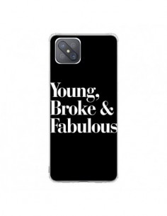 Coque Oppo Reno4 Z 5G Young, Broke & Fabulous - Rex Lambo