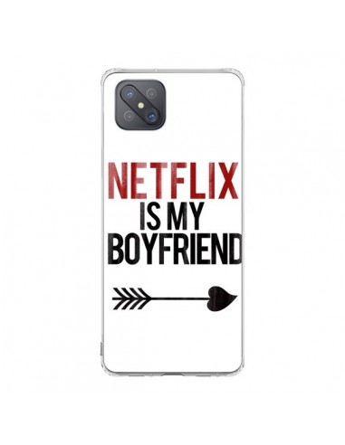 Coque Oppo Reno4 Z 5G Netflix is my Boyfriend - Rex Lambo