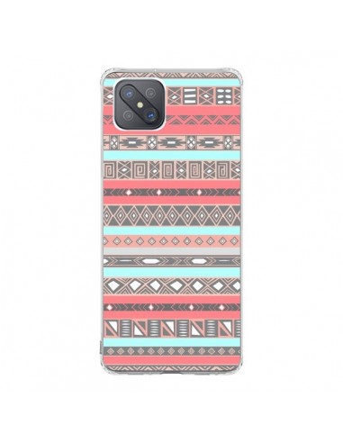 Coque Oppo Reno4 Z 5G Azteque Aztec Rose Pastel - Rex Lambo