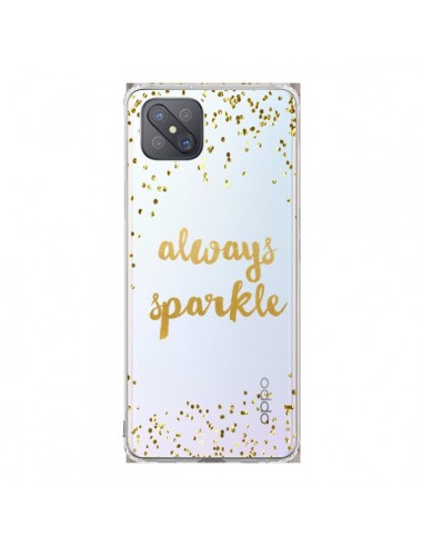 Coque Oppo Reno4 Z 5G Always Sparkle, Brille Toujours Transparente - Sylvia Cook