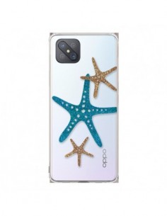 Coque Oppo Reno4 Z 5G Etoile de Mer Starfish Transparente...