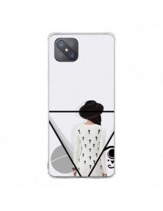 Coque Oppo Reno4 Z 5G Confusion Femme Oeil Triangle -...