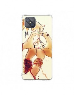 Coque Oppo Reno4 Z 5G Peace and Love - Sara Eshak