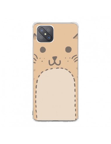 Coque Oppo Reno4 Z 5G Big Cat chat - Santiago Taberna