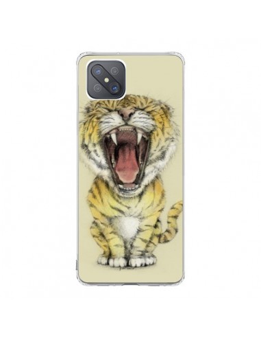 Coque Oppo Reno4 Z 5G Lion Rawr - Tipsy Eyes