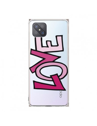 Coque Oppo Reno4 Z 5G Love Amour Transparente - Yohan B.