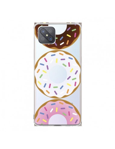 Coque Oppo Reno4 Z 5G Bagels Bonbons Transparente - Yohan B.