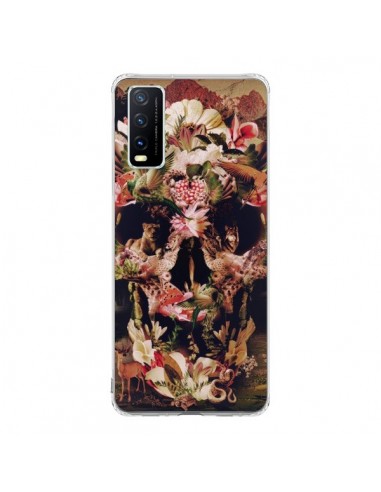 Coque Vivo Y20S Jungle Skull Tête de Mort - Ali Gulec