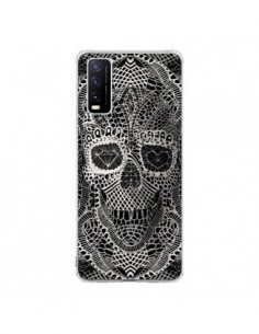 Coque Vivo Y20S Skull Lace Tête de Mort - Ali Gulec