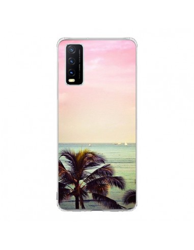 Coque Vivo Y20S Sunset Palmier Palmtree - Asano Yamazaki