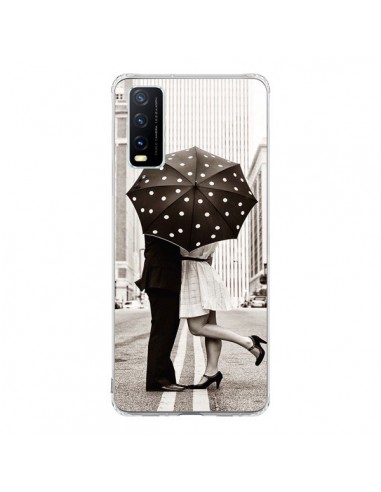 Coque Vivo Y20S Secret under Umbrella Amour Couple Love - Asano Yamazaki