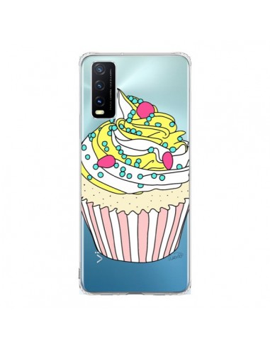 Coque Vivo Y20S Cupcake Dessert Transparente - Asano Yamazaki