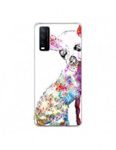 Coque Vivo Y20S Chien Chihuahua Graffiti - Bri.Buckley