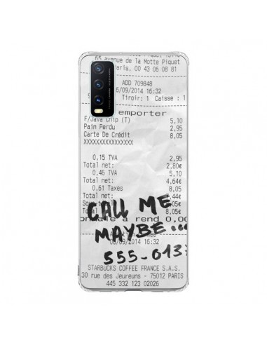 Coque Vivo Y20S Call me maybe - Benoit Bargeton