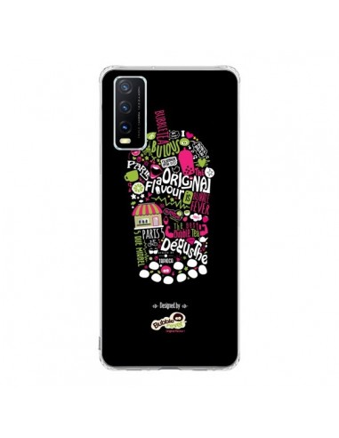 Coque Vivo Y20S Bubble Fever Original Flavour Noir - Bubble Fever