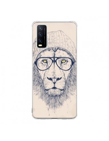 Coque Vivo Y20S Cool Lion Lunettes - Balazs Solti