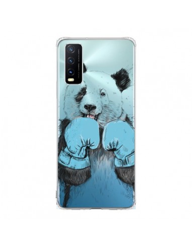 Coque Vivo Y20S Winner Panda Gagnant Transparente - Balazs Solti