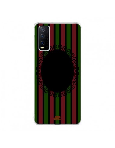 Coque Vivo Y20S Camée Squelette Rose - Enilec