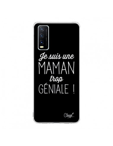 Coque Vivo Y20S Je suis une Maman trop Géniale - Chapo