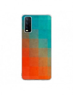 Coque Vivo Y20S Beach Pixel Surface - Danny Ivan