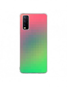 Coque Vivo Y20S Gradient Pixel - Danny Ivan