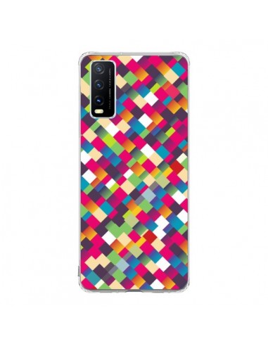 Coque Vivo Y20S Sweet Pattern Mosaique Azteque - Danny Ivan