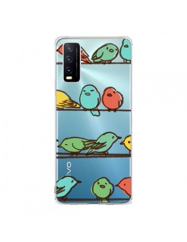 Coque Vivo Y20S Oiseaux Birds Transparente - Eric Fan