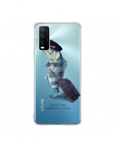 Coque Vivo Y20S Pilot Fish Poisson Pilote Transparente -...