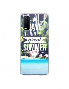 Coque Vivo Y20S Have a Great Summer Eté - Eleaxart